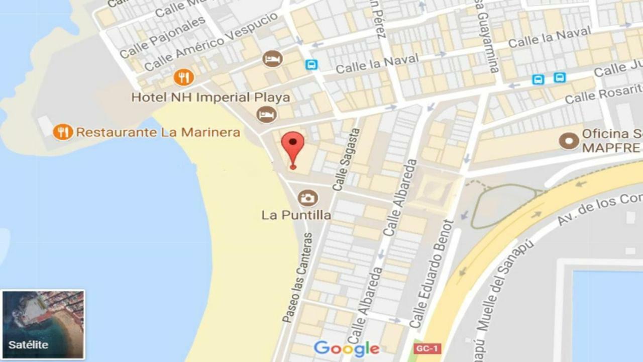 Leps Primera Linea Las Canteras Лас Палмас де Гран Канария Екстериор снимка